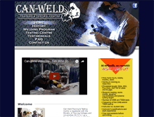 Tablet Screenshot of canweldsarnia.com